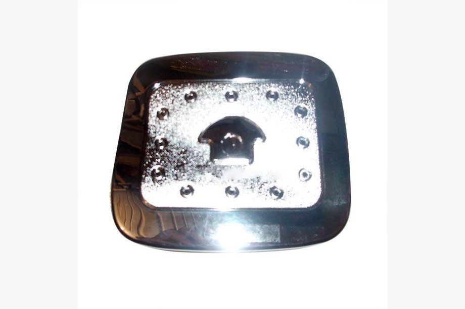 Hyundai Santa Fe 2 2006-2012 Cubierta de Tanque Cromada Plástico Image