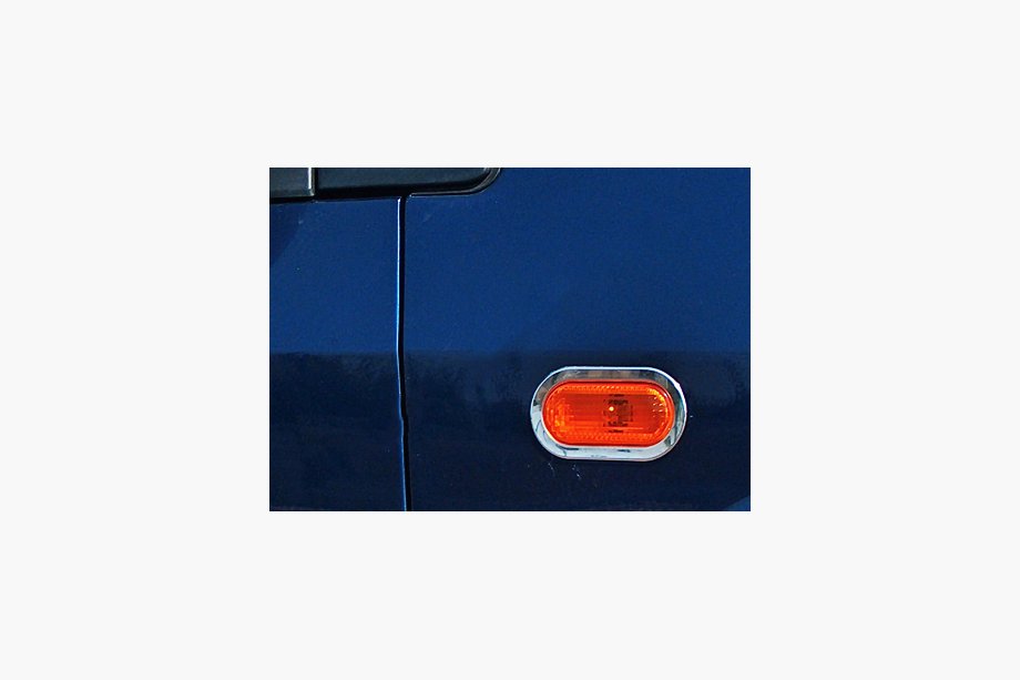 Ford Fiesta 2002-2008 Embellecedores cromados para intermitentes (2 uds., acero inoxidable) Image