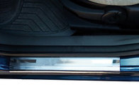 Ford Fiesta 2002-2008 Protecciones de umbral de puerta acero inoxidable 2 uds foto 1