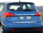 Kia Venga 2010-2019 Moldura de maletero acero inoxidable Carmos - Acero Inoxidable Turco foto 5