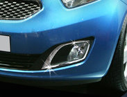 Kia Venga 2010-2019 ARCHIVO Molduras de Faros Antiniebla Acero Inoxidable (2 uds.) foto 1