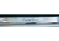 Opel Astra G classic 1998-2012 (Omsa) Cubiertas de Umbral de Puerta Acero Inoxidable 2 uds foto 1