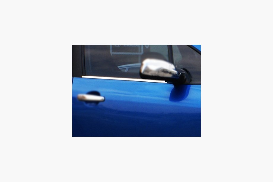 Peugeot 307 2001-2008 Molduras Exteriores de Ventanas Acero Inoxidable (4 uds) Foto 2