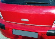Peugeot 307 2001-2008 Moldura maletero acero inoxidable foto 1