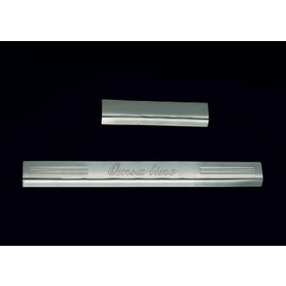 Protector de estribos OmsaLine (4 uds, acero inoxidable)