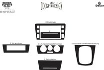 Skoda Superb 2001-2009 Decoracion de Coche Meric (Opcion N°1) Aluminio foto 8