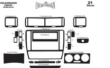 Volkswagen Passat B5 1997-2005 Cubiertas de Panel 96-04 Madera foto 5