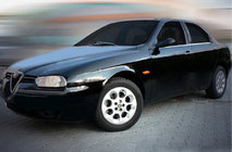 Alfa Romeo 156 1997-2007 Molduras de Ventana Acero Inoxidable foto 1