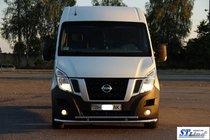 Renault Master 2011-2023 Defensa Delantera ST016 (Acero Inoxidable) foto 2