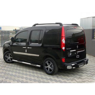 Barras Laterales BB002 (2 uds., Acero Inoxidable) Renault Kangoo 2008–2020 foto 2