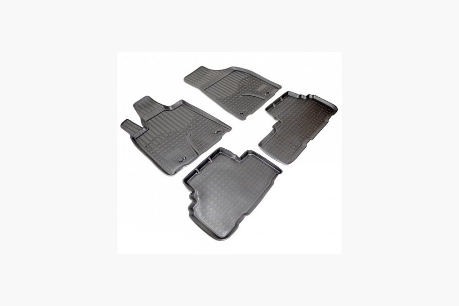 Lexus RX 2009-2015 Alfombrillas de goma (4 uds, Norplast) Image