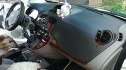 Renault Kangoo 2008–2020 Cubiertas de Panel de Salpicadero foto 3