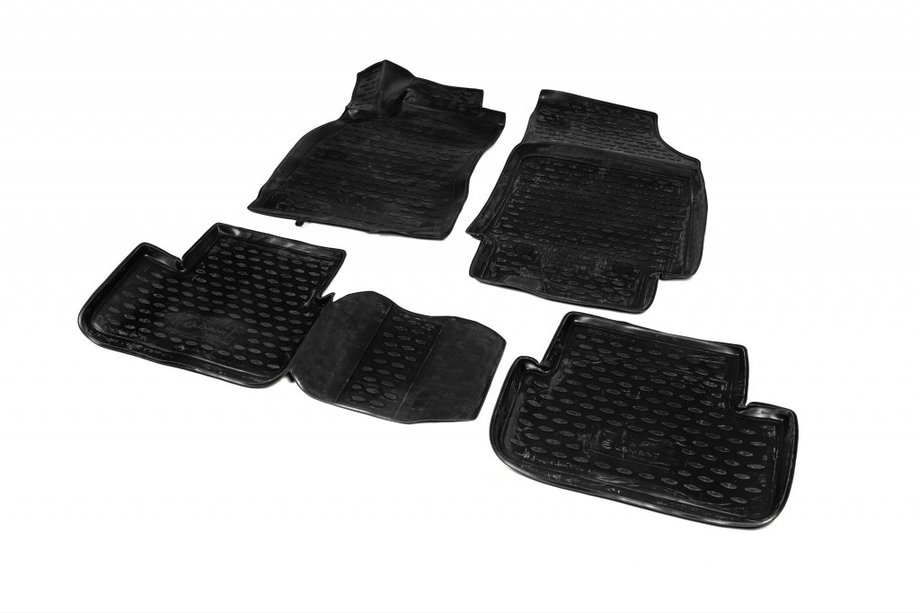 Renault Fluence 2009-2016 Alfombrillas de goma para interior (4 uds, Novline) Image