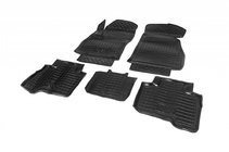 Citroen Nemo 2007-2017 Alfombrillas de goma con borde (Autogumm) foto 1