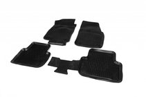 Volkswagen Tiguan 2016-2023 Alfombrillas de goma (4 uds, Niken 3D) foto 1