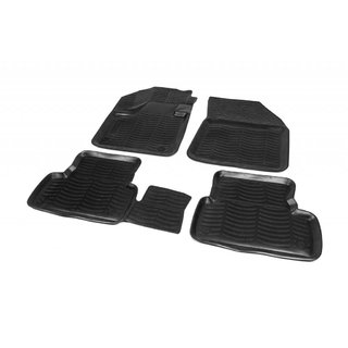 Alfombrillas de goma (4 uds, Niken 3D) Peugeot 3008 2016-2023 foto 1