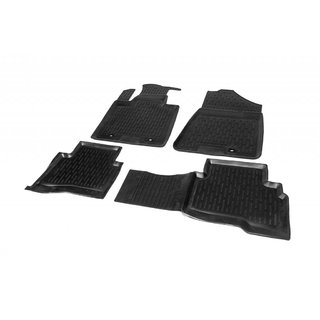 Alfombrillas de goma (4 uds, Niken 3D) Kia Sportage 2015-2021