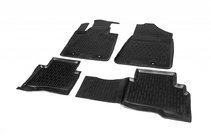 Hyundai Tucson TL 2016-2021 Alfombrillas de goma (4 uds, Niken 3D) foto 1