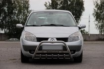 Renault Scenic/Grand 2003-2009 Defensa Delantera WT004 (Acero Inoxidable) foto 1