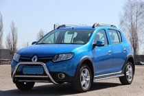 Dacia Sandero 2013-2020 Defensa Delantera WT006 (Acero Inoxidable) foto 3