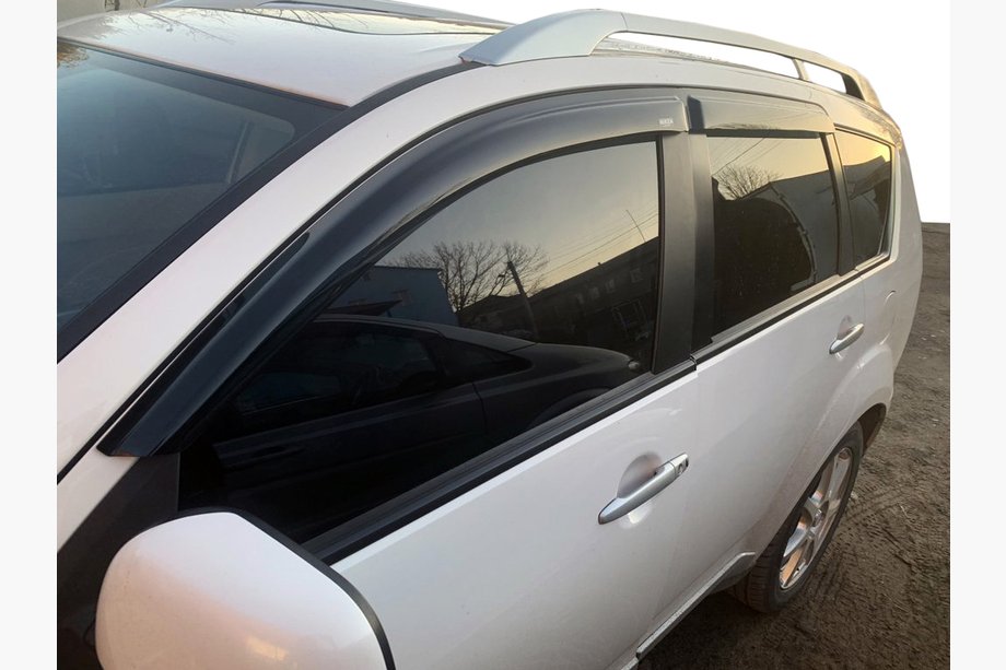 Mitsubishi Outlander 2006-2012 Deflectores de Ventana (4 uds, Niken) Foto 1