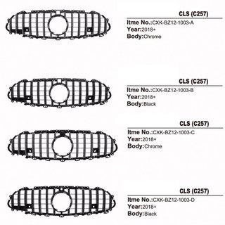 Parrilla Delantera (2005-2008, Diamond Silver) Mercedes CLS C219 2004-2010 foto 3