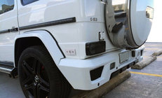 Mercedes G сlass W463 1990-2018 Parachoques trasero AMG foto 1