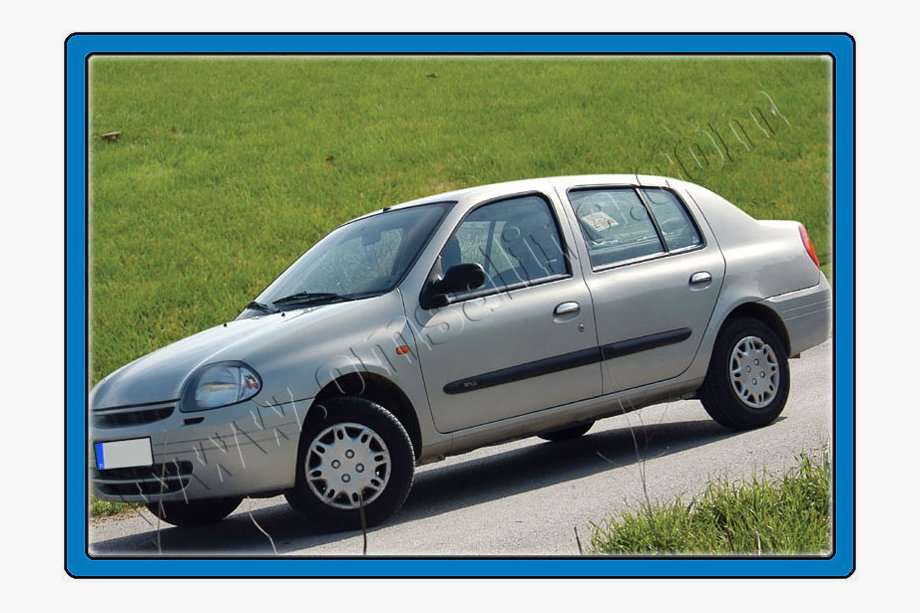 Renault Symbol 1999-2008 Cubiertas de Manijas Cromadas (Acero Inoxidable) 4 uds, OmsaLine - Acero Inoxidable Italiano Foto 6