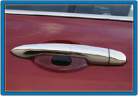 Renault Clio III 2005-2012 Cubiertas de Manijas Cromadas (Acero Inoxidable) foto 2