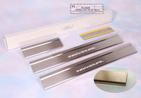 Seat Exeo 2008-2013 Protector de umbral Natanika Standard (4 uds, acero inoxidable) foto 1