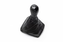 Skoda Octavia II A5 2010-2013 Pomo de cambio con funda (inserto negro, 5 velocidades) foto 1