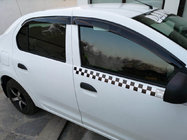 Renault Sandero 2013-2022 Deflectores de Ventana (4 uds, Niken) foto 1