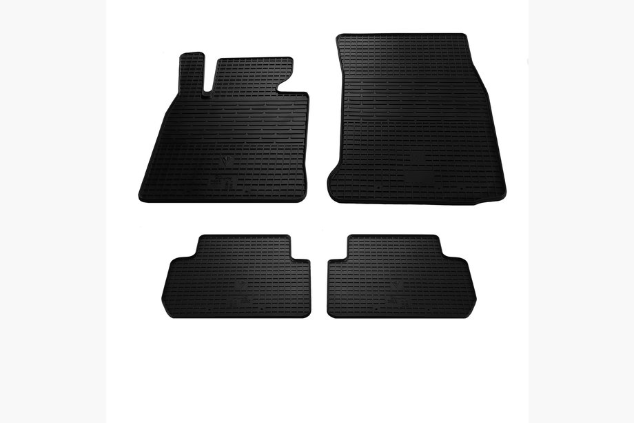 BMW 3 Series E46 1998-2006 Alfombrillas de goma (4 uds, Stingray Premium) Image