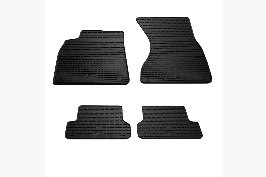 Audi A6 C7 2011-2017 Alfombrillas de goma (4 uds, Stingray Premium) Image