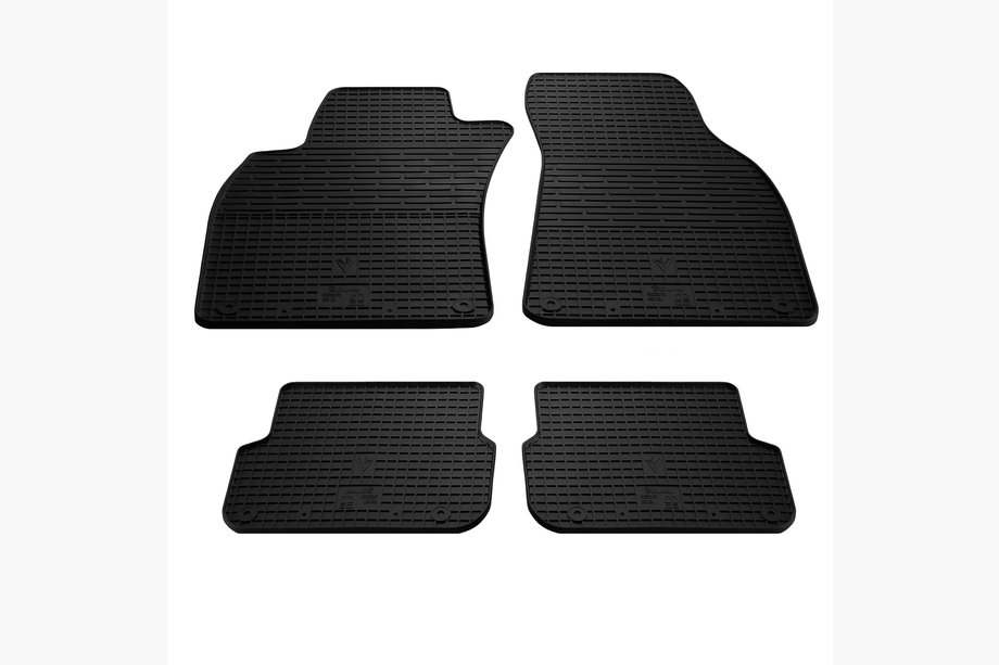 Audi A6 C6 2004-2011 Alfombrillas de goma (4 uds, Stingray Premium) Image