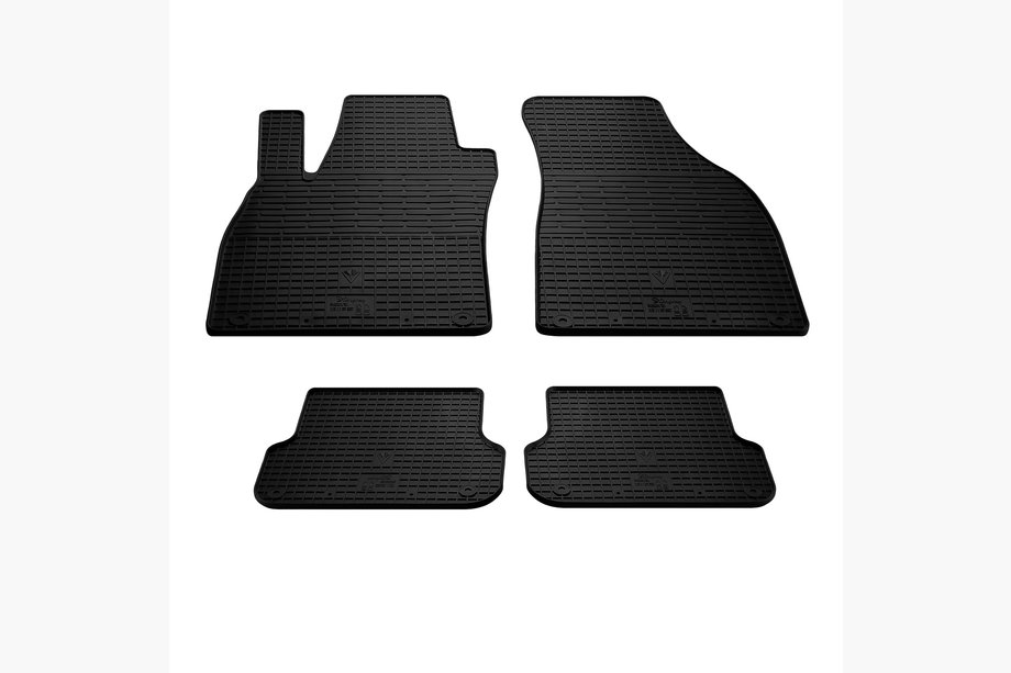Audi A4 B6 2000-2004 Alfombrillas de goma Stingray (4 uds, goma) Image