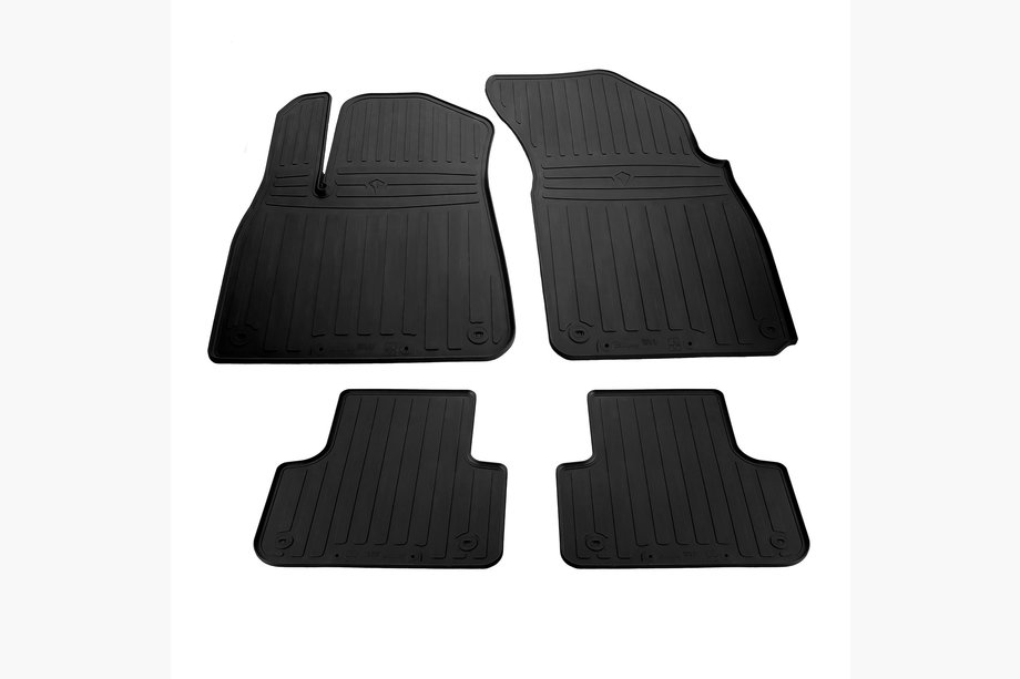 Audi Q8 2018- Alfombrillas de goma (4 uds, Stingray Premium) Image