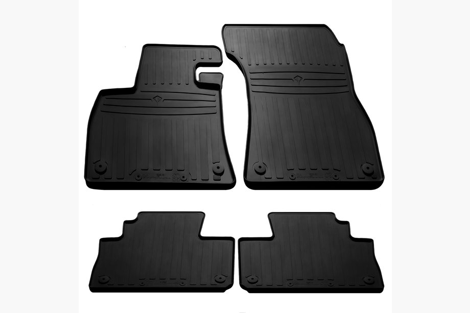 Audi e-Tron 2018-2022 Alfombrillas de goma (4 uds, Stingray Premium) Image
