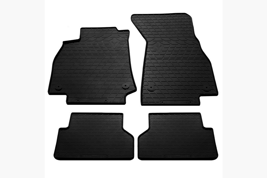 Audi A6 C8 2018–2025 Alfombrillas de goma (4 uds, Stingray Premium) Image
