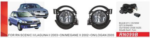 Renault Master 2011-2023 Faros antiniebla 2015-2020 (2 uds, Halógenos) foto 2