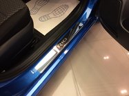 Kia Rio 2005-2011 Protector de umbral Natanika Standard (4 uds, acero inoxidable) foto 1
