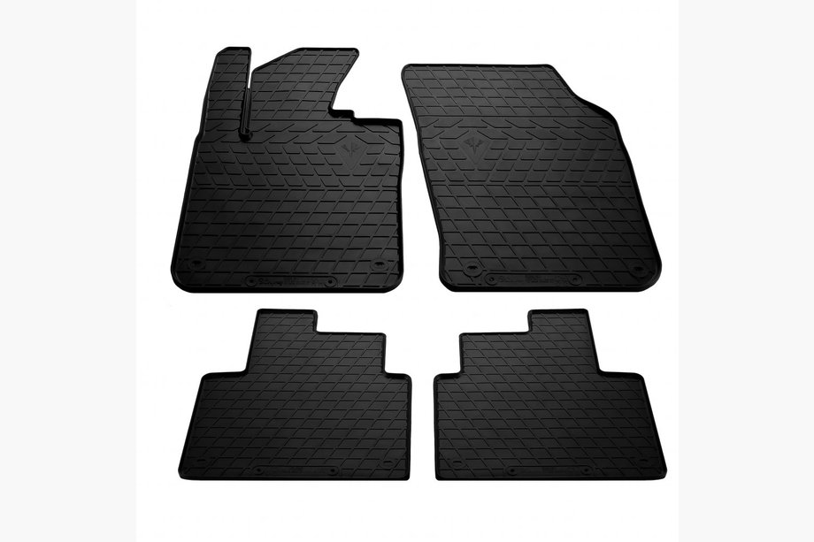 Volvo S90/V90 2016- Alfombrillas de goma (4 uds, Stingray Premium) Image