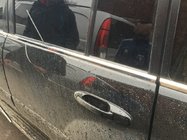 Lexus LX470 1998-2007 Molduras de Ventanas (6 piezas, Acero Inoxidable) foto 3