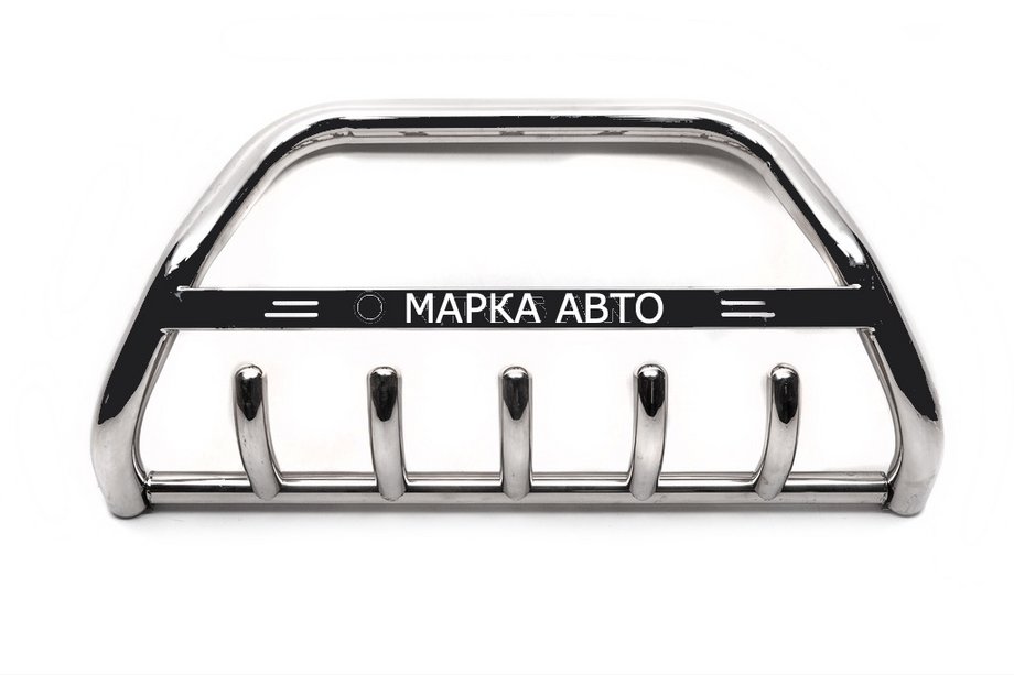 Toyota Land Cruiser 90 Prado 1996-2002 Defensa Delantera WT004 Acero Inoxidable Image