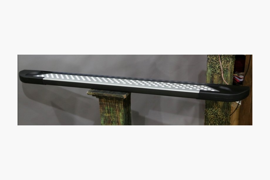 Volkswagen T5 Multivan 2003–2010 Estribos Laterales Tipo X5 LED (2 uds., Aluminio) Image