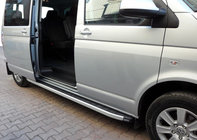 Volkswagen T4 Caravelle/Multivan 1990–2003 Estribos laterales Fullmond (2 uds., aluminio) foto 1