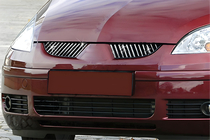 Mitsubishi Colt 2004-2012 Cubiertas de parrilla cromadas (24 uds, acero inoxidable) foto 1