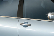 Mitsubishi Lancer 9 2004-2008 Molduras Exteriores de Ventanas Acero Inoxidable (4 uds) foto 3