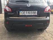 Nissan Qashqai 2007-2010 Protector de borde de maletero acero inoxidable foto 3