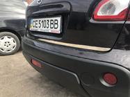 Nissan Qashqai 2007-2010 Protector de borde de maletero acero inoxidable foto 5
